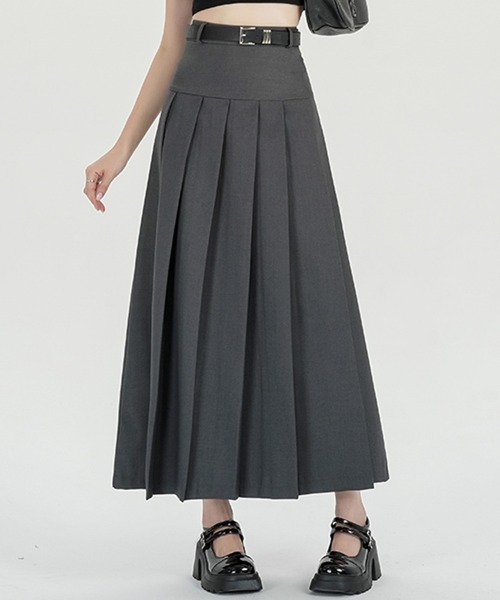 Twinkle;pm（トゥインクルピーエム）の「プリーツスカート（スカート・レディース・ブラック/グレー・SMALL/MEDIUM/LARGE/X-LARGE）」の13枚目の写真