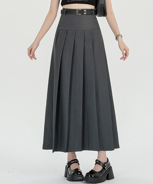 Twinkle;pm（トゥインクルピーエム）の「プリーツスカート（スカート・レディース・ブラック/グレー・SMALL/MEDIUM/LARGE/X-LARGE）」の3枚目の写真