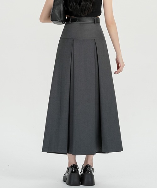 Twinkle;pm（トゥインクルピーエム）の「プリーツスカート（スカート・レディース・ブラック/グレー・SMALL/MEDIUM/LARGE/X-LARGE）」の5枚目の写真