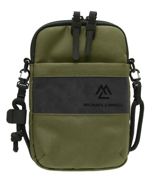 MICHAEL LINNELL（マイケル リンネル）の「【MICHAEL LINNELL/マイケルリンネル】Pouch Shoulder Bag　ショルダーバッグ　リフレクタープリント　撥水性（ショルダーバッグ・メンズ・ブルー/ベージュ/ワインレッド/ブラック/オリーブ・FREE）」の3枚目の写真