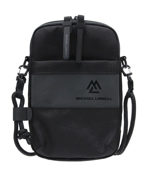 MICHAEL LINNELL（マイケル リンネル）の「【MICHAEL LINNELL/マイケルリンネル】Pouch Shoulder Bag　ショルダーバッグ　リフレクタープリント　撥水性（ショルダーバッグ・メンズ・ブルー/ベージュ/ワインレッド/ブラック/オリーブ・FREE）」の2枚目の写真
