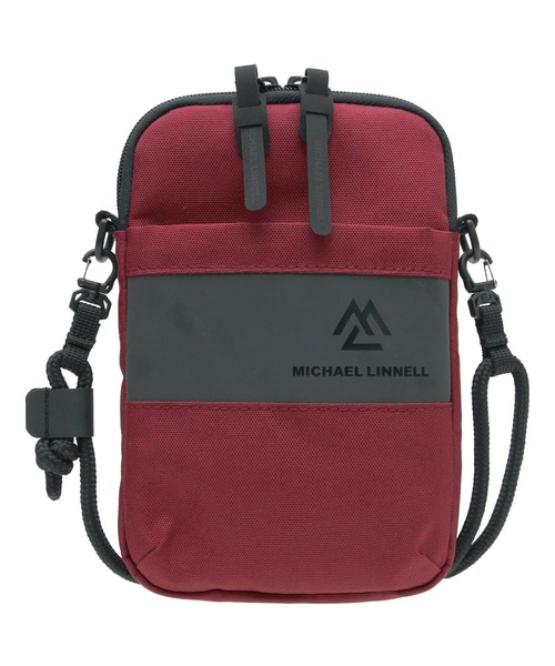 MICHAEL LINNELL（マイケル リンネル）の「【MICHAEL LINNELL/マイケルリンネル】Pouch Shoulder Bag　ショルダーバッグ　リフレクタープリント　撥水性（ショルダーバッグ・メンズ・ブルー/ベージュ/ワインレッド/ブラック/オリーブ・FREE）」の5枚目の写真