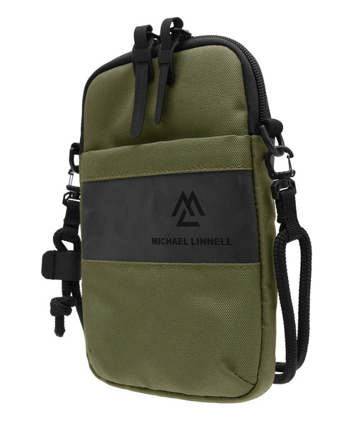 MICHAEL LINNELL（マイケル リンネル）の「【MICHAEL LINNELL/マイケルリンネル】Pouch Shoulder Bag　ショルダーバッグ　リフレクタープリント　撥水性（ショルダーバッグ・メンズ・ブルー/ベージュ/ワインレッド/ブラック/オリーブ・FREE）」の10枚目の写真