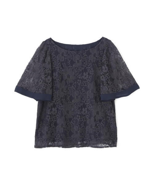 PROPORTION BODY DRESSING（プロポーションボディドレッシング）の「レースブラウス / 1214110506（シャツ/ブラウス・レディース・ネイビー/ホワイト系その他/グレー・SMALL/MEDIUM）」の15枚目の写真