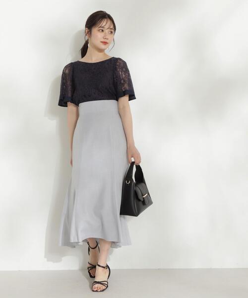 PROPORTION BODY DRESSING（プロポーションボディドレッシング）の「レースブラウス / 1214110506（シャツ/ブラウス・レディース・ネイビー/ホワイト系その他/グレー・SMALL/MEDIUM）」の18枚目の写真