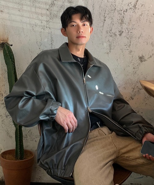 REBALANCE（リバランス）の「ダブルジッパージャケット（ライダースジャケット・メンズ・C/A/B・MEDIUM/LARGE）」の18枚目の写真