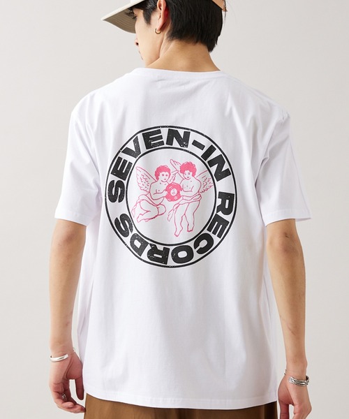 【ZOZO限定】SEVEN-IN-RECORDS TEEⅡ / プリントTシャツ