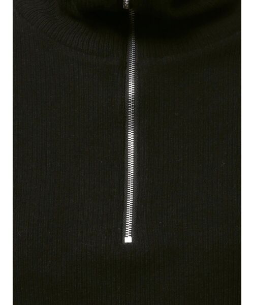 ELENDEEK（エレンディーク）の「ハーフジップカットソー（Tシャツ/カットソー・レディース・ブラック/グレー/オフホワイト・FREE）」の12枚目の写真