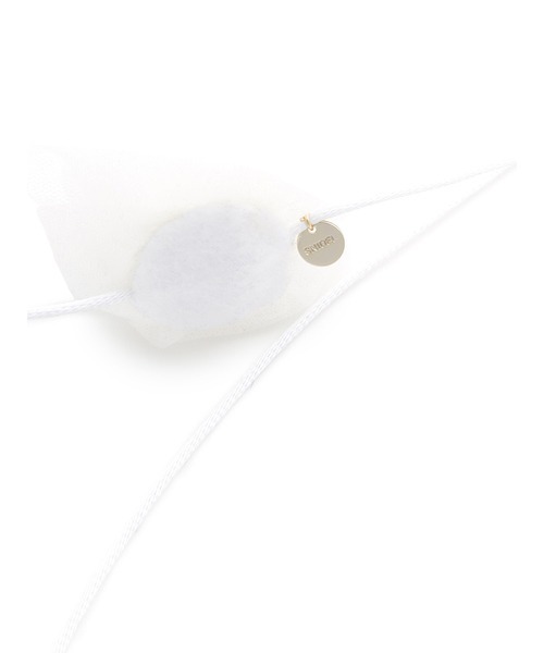 SNIDEL（スナイデル）の「シアーフラワーチョーカー（ネックレス・レディース・ブラック/ドット/ホワイト・FREE）」の9枚目の写真