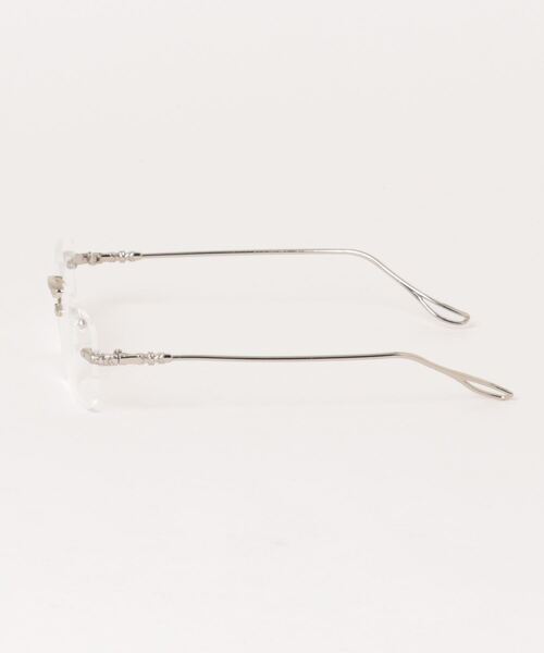 VIBGYOR（ヴィブジョー）の「【MASHIRO】クリアレンズサングラス ユニセックス（サングラス・レディース・ゴールド/シルバー・FREE）」の4枚目の写真