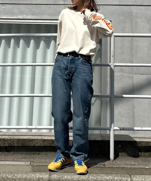 mi via loca(ミヴィアロカ)の「GILDAN OHHH NOOO NOOO 袖ロゴロンT 【PT NO. MVL035】(Tシャツ/カットソー・レディース・オフホワイト/ブラック/ナチュラル・MEDIUM/X-LARGE)」の11枚目の写真