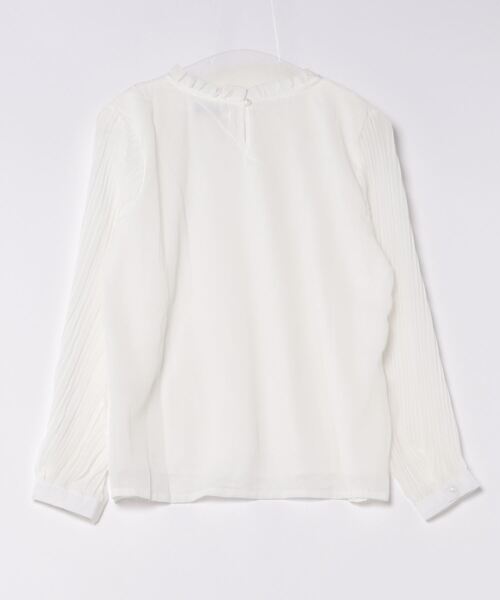 BLANC FICELLE(ブランフィセル)の「レース ボトムネック シャツ(シャツ/ブラウス・レディース・ホワイト・M/L/XL)」の6枚目の写真