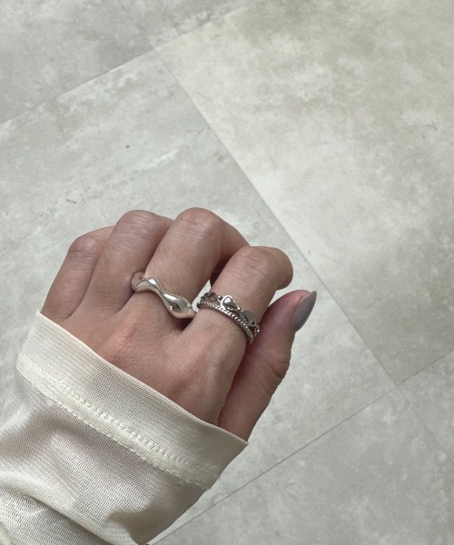 kutir（クティール）の「kutirlune／【2SET】アソートリング（リング・レディース・C/A/B・FREE）」の13枚目の写真