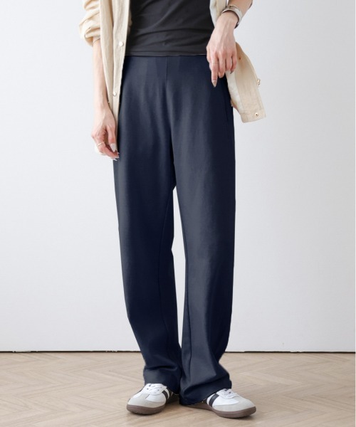 La-gemme（ラジェム）の「ポンチカーヴィパンツ（その他パンツ・レディース・グレー/アイボリー/ブラック/ブラウン/ネイビー/ベージュ・M/L）」の14枚目の写真