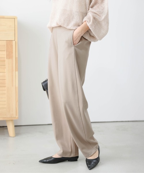 La-gemme（ラジェム）の「ポンチカーヴィパンツ（その他パンツ・レディース・グレー/アイボリー/ブラック/ブラウン/ネイビー/ベージュ・M/L）」の19枚目の写真