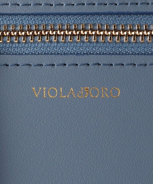 VIOLAd'ORO（ヴィオラドーロ）の「＜VIOLAd’ORO＞アバカ ミニバッグ -2WAY-（かごバッグ・レディース・ホワイト/コバルトブルー・FREE）」の16枚目の写真