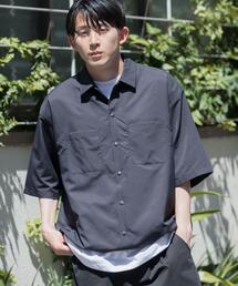 ITEMS URBANRESEARCH | 『UVカット』クールタッチナイロン スナップボタンショートスリーブシャツ(シャツ/ブラウス)