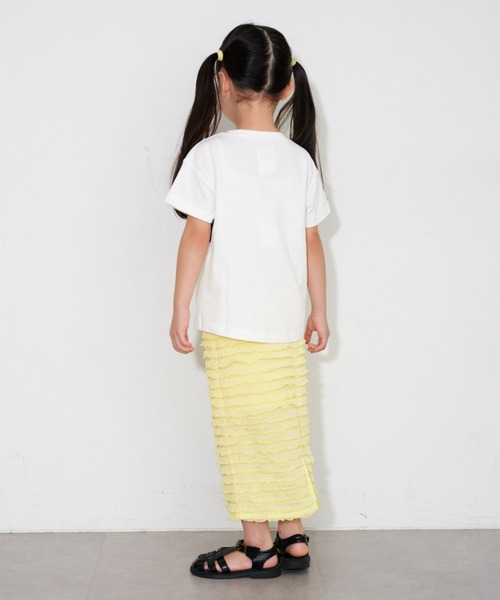 CIAOPANIC TYPY(チャオパニックティピー)の「【KIDS】フリルIラインスカート(スカート・キッズ・イエロー/パープル/ブラック・SMALL/MEDIUM/LARGE/X-LARGE/XX-LARGE)」の13枚目の写真