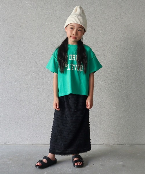CIAOPANIC TYPY(チャオパニックティピー)の「【KIDS】フリルIラインスカート(スカート・キッズ・イエロー/パープル/ブラック・SMALL/MEDIUM/LARGE/X-LARGE/XX-LARGE)」の9枚目の写真