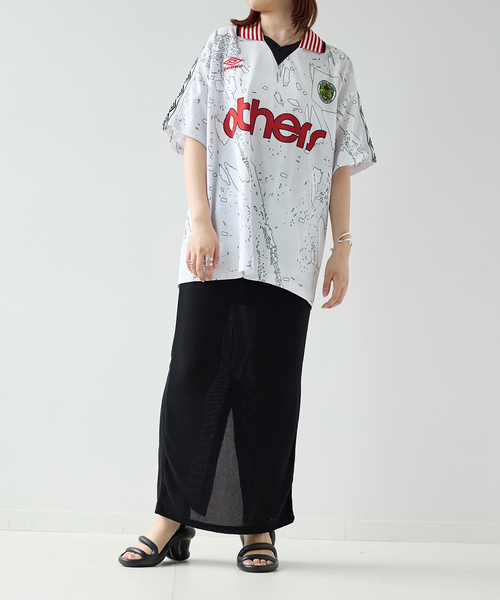 bal(バル)の「【BAL×UMBRO】 SOCCER JERSEY:Tシャツ(Tシャツ/カットソー・レディース・ホワイト/チャコールグレー・MEDIUM/LARGE)」の16枚目の写真