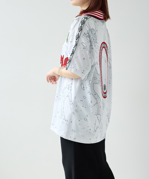 bal(バル)の「【BAL×UMBRO】 SOCCER JERSEY:Tシャツ(Tシャツ/カットソー・レディース・ホワイト/チャコールグレー・MEDIUM/LARGE)」の13枚目の写真
