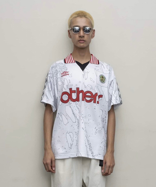 bal(バル)の「【BAL×UMBRO】 SOCCER JERSEY:Tシャツ(Tシャツ/カットソー・レディース・ホワイト/チャコールグレー・MEDIUM/LARGE)」の8枚目の写真