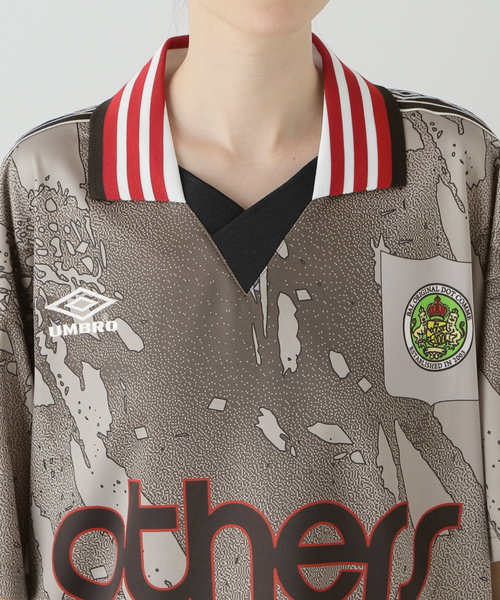 bal(バル)の「【BAL×UMBRO】 SOCCER JERSEY:Tシャツ(Tシャツ/カットソー・レディース・ホワイト/チャコールグレー・MEDIUM/LARGE)」の3枚目の写真