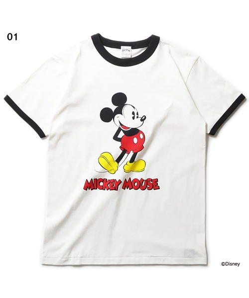 HOUSTON（ヒューストン）の「HOUSTON- MICKEY PRINT　RINGER　S/S TEE（Tシャツ/カットソー・メンズ・その他1/その他2・L/XL）」の12枚目の写真