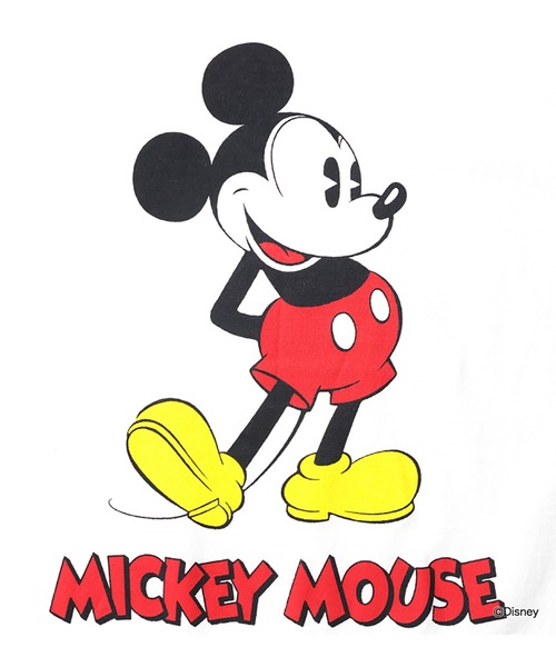 HOUSTON（ヒューストン）の「HOUSTON- MICKEY PRINT　RINGER　S/S TEE（Tシャツ/カットソー・メンズ・その他1/その他2・L/XL）」の9枚目の写真