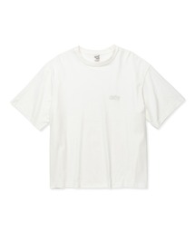 EMBROIDERY DROP SHOULDER S/S TEE