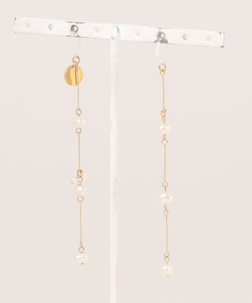 tone(トーン)の「【Agaro】No.416 ピアスアレルギー対応 パール 樹脂(MA)(ピアス(両耳用)・レディース・シルバー/ゴールド・FREE)」の3枚目の写真