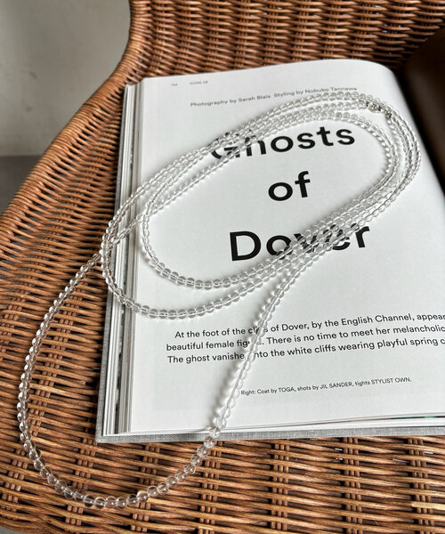 DouDou（ドゥドゥ）の「クリスタルボールロングネックレス（その他ヘアアクセサリー・レディース・クリア・FREE）」の14枚目の写真