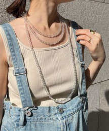 DouDou | クリスタルボールロングネックレス(その他ヘアアクセサリー)