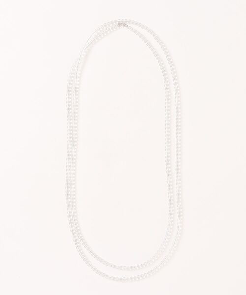 DouDou（ドゥドゥ）の「クリスタルボールロングネックレス（その他ヘアアクセサリー・レディース・クリア・FREE）」の8枚目の写真