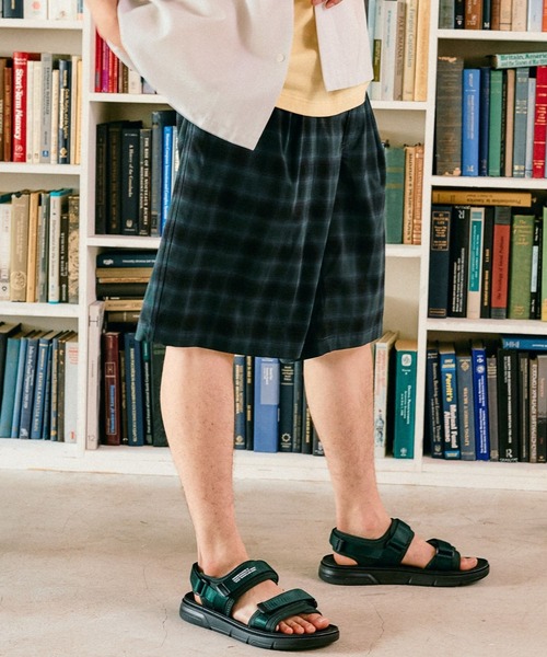 niko and...(ニコアンド)の「ワイドTRイージーショーツ(その他パンツ・メンズ・グレー/ブラック/ネイビー・MEDIUM/LARGE)」の1枚目の写真