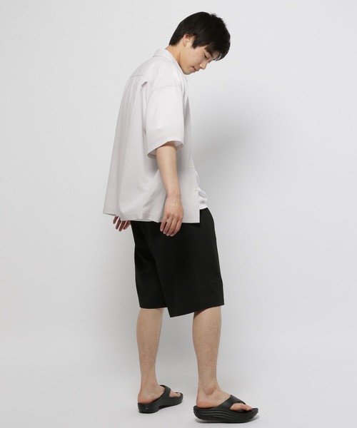 niko and...(ニコアンド)の「ワイドTRイージーショーツ(その他パンツ・メンズ・グレー/ブラック/ネイビー・MEDIUM/LARGE)」の16枚目の写真