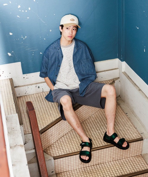 niko and...(ニコアンド)の「ワイドTRイージーショーツ(その他パンツ・メンズ・グレー/ブラック/ネイビー・MEDIUM/LARGE)」の22枚目の写真