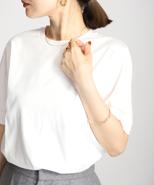 SLOANE(スローン)の「《追加》SLOANE(スローン)別注 Lady Tシャツ(Tシャツ/カットソー・レディース・ホワイト/ピンク・FREE)」の12枚目の写真