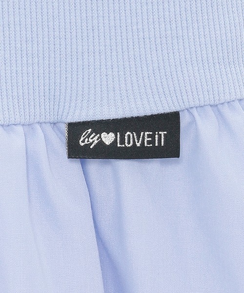 by LOVEiT（バイラビット）の「【WEB限定】リボンキャミワンピース（ワンピース・キッズ・ブルーグレー/ブラック/オフホワイト・120cm/130cm/140cm/150cm/160cm）」の7枚目の写真