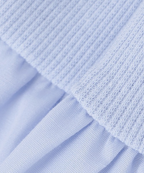 by LOVEiT（バイラビット）の「【WEB限定】リボンキャミワンピース（ワンピース・キッズ・ブルーグレー/ブラック/オフホワイト・120cm/130cm/140cm/150cm/160cm）」の10枚目の写真