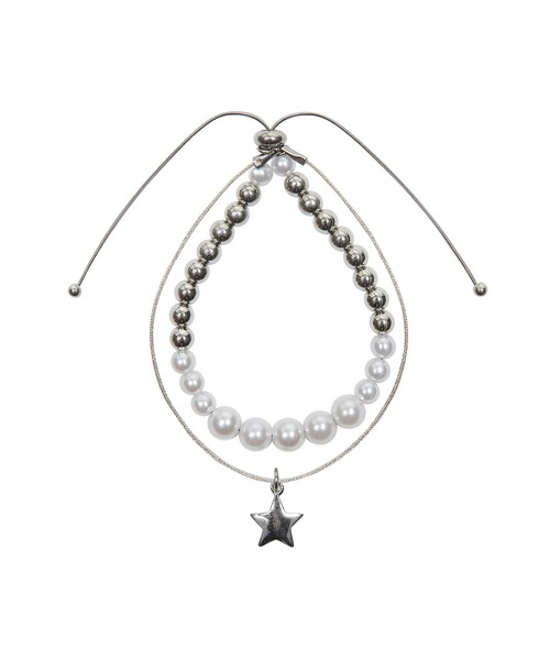 LUVISTRUE(ラヴイズトゥルー)の「BE LAYERED ANKLET(アンクレット・レディース・シルバー・FREE)」の2枚目の写真