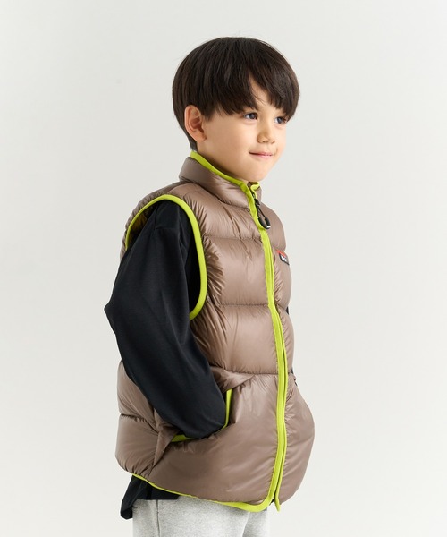 LIGHT WEIGHT PLAYLAND KIDS DOWN VEST（ダウンベスト）｜NANGA