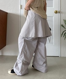 sedacle | スタッズ巻きスカート【SETUP着用可能】(スカート)