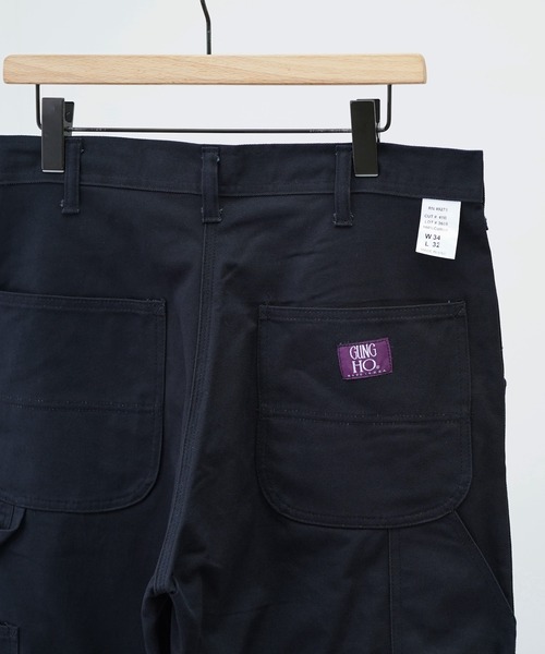 GUNG HO(ガンホー)の「【GUNG HO USA ガンホー】 80S PAINTER PANT MADE IN USA ペインターパンツ(チノパンツ・メンズ・オリーブ/インディゴブルー/ブラック・34inch/36inch/38inch/32inch/30 inch)」の22枚目の写真