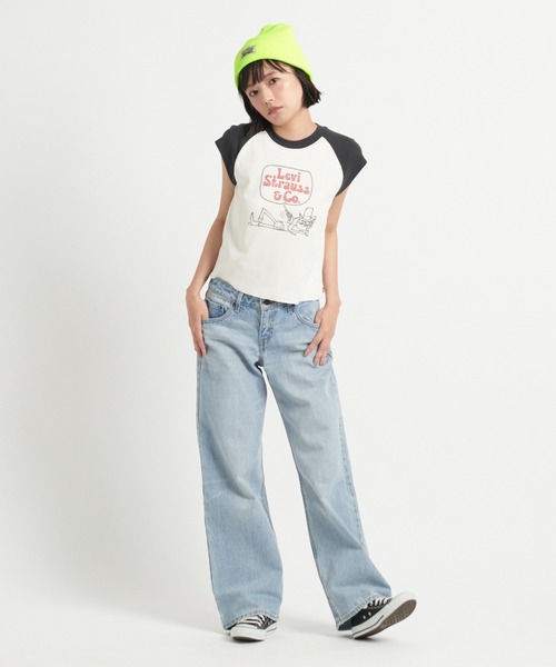 Levi's(リーバイス)の「Levi's/リーバイス BACKPATCH ビーニー イエロー(ニットキャップ/ビーニー・レディース・マルチ・OS)」の5枚目の写真