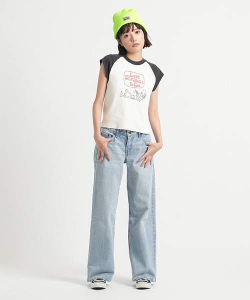 Levi's(リーバイス)の「Levi's/リーバイス BACKPATCH ビーニー イエロー(ニットキャップ/ビーニー・レディース・マルチ・OS)」の6枚目の写真