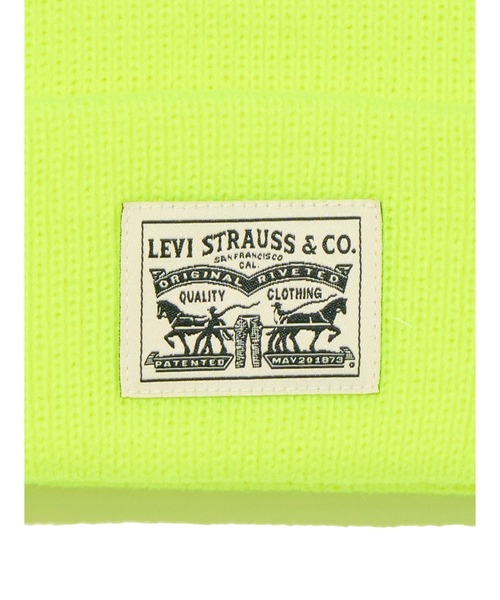 Levi's(リーバイス)の「Levi's/リーバイス BACKPATCH ビーニー イエロー(ニットキャップ/ビーニー・レディース・マルチ・OS)」の9枚目の写真