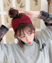 ヘアバンド（レッド/赤色系）ファッション通販 - ZOZOTOWN