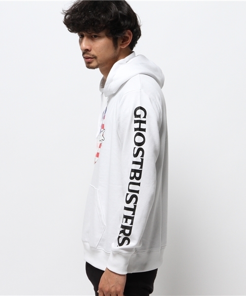 WEGO（ウィゴー）の「∴WEGO/GHOSTBUSTERSパーカー（パーカー・メンズ・ブラック/ホワイト・MEDIUM/LARGE）」の3枚目の写真