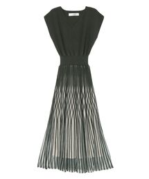 LAGUNAMOON | シアーパターンニットワンピース(ワンピース)